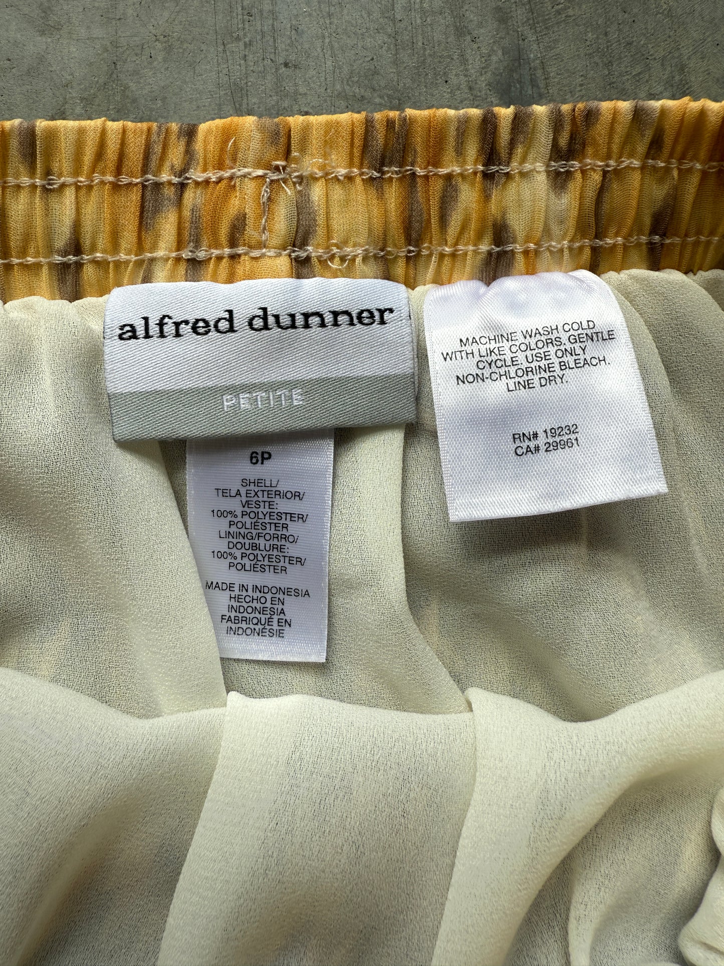 Alfred Dunner Drawstring Skirt