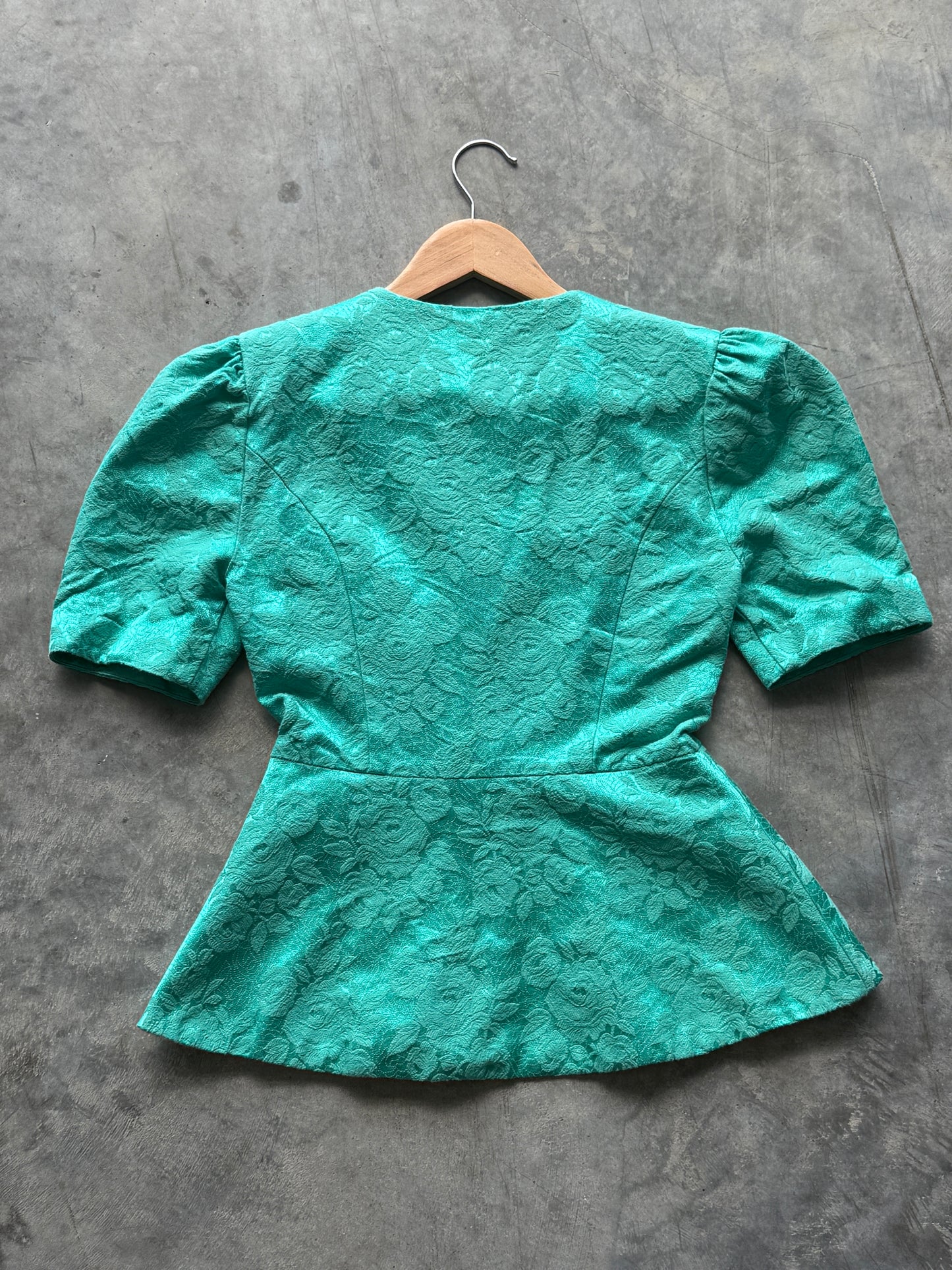 MELISSA Big Button Blouse - S