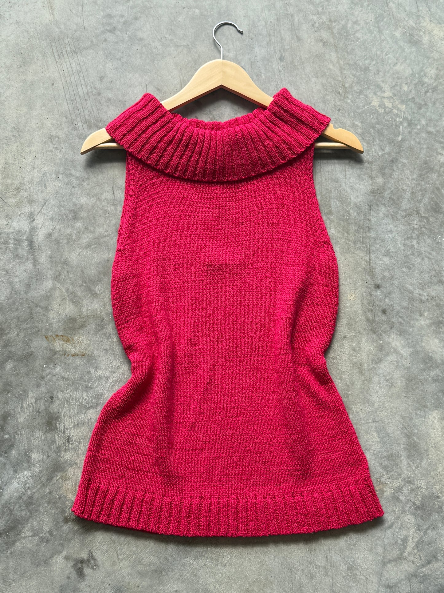 CHICO’S Knit VTG Turtle Neck Top - M