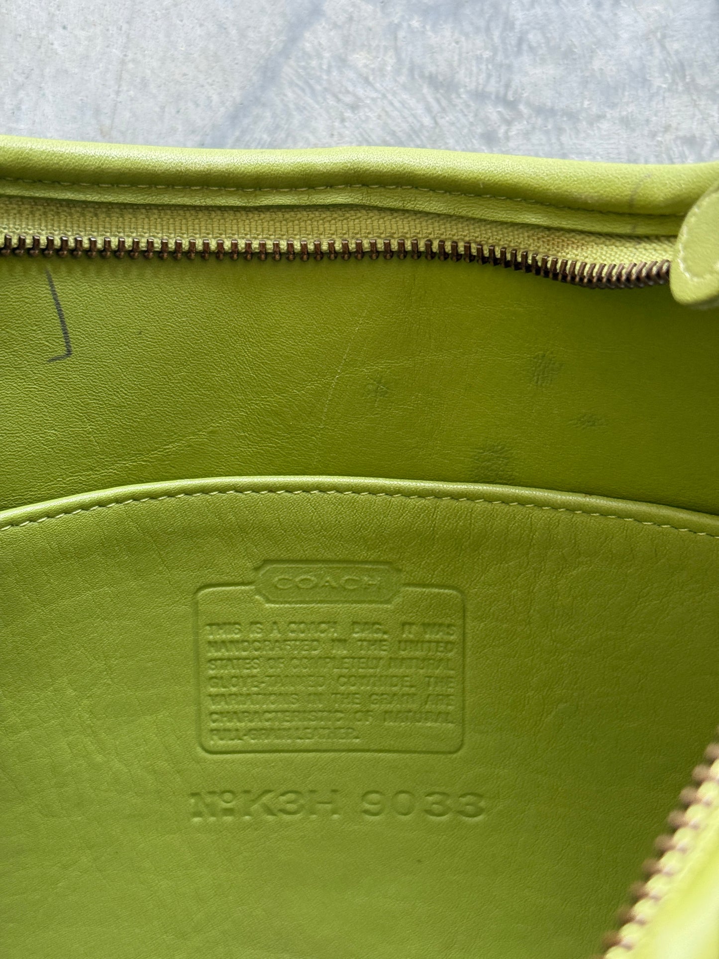 Coach Vintage Leather Shoulder Bag