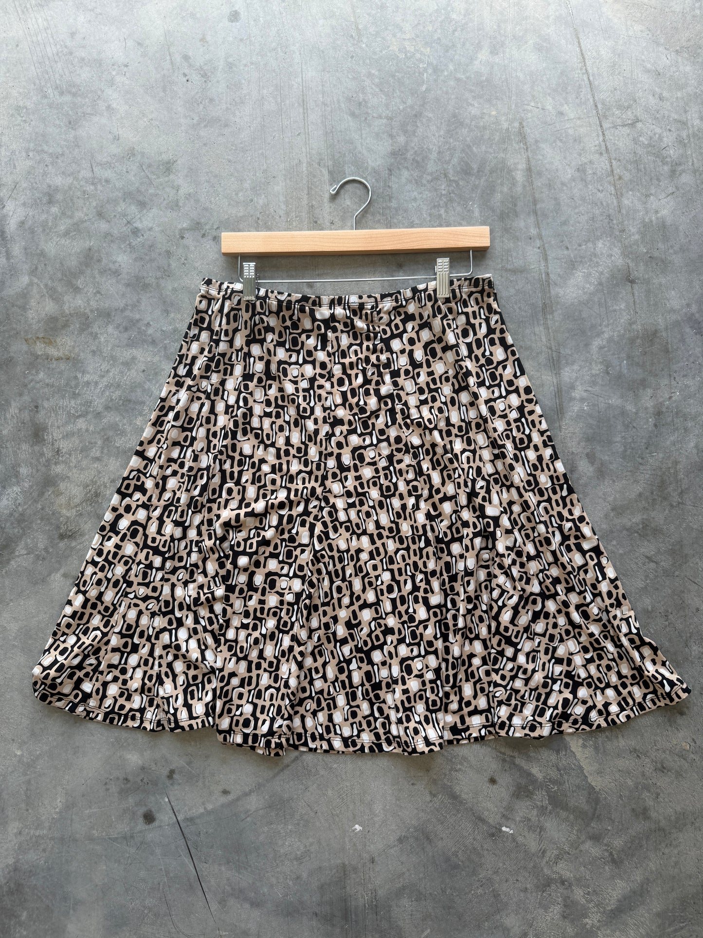 Axcess Pattern Midi Skirt - M