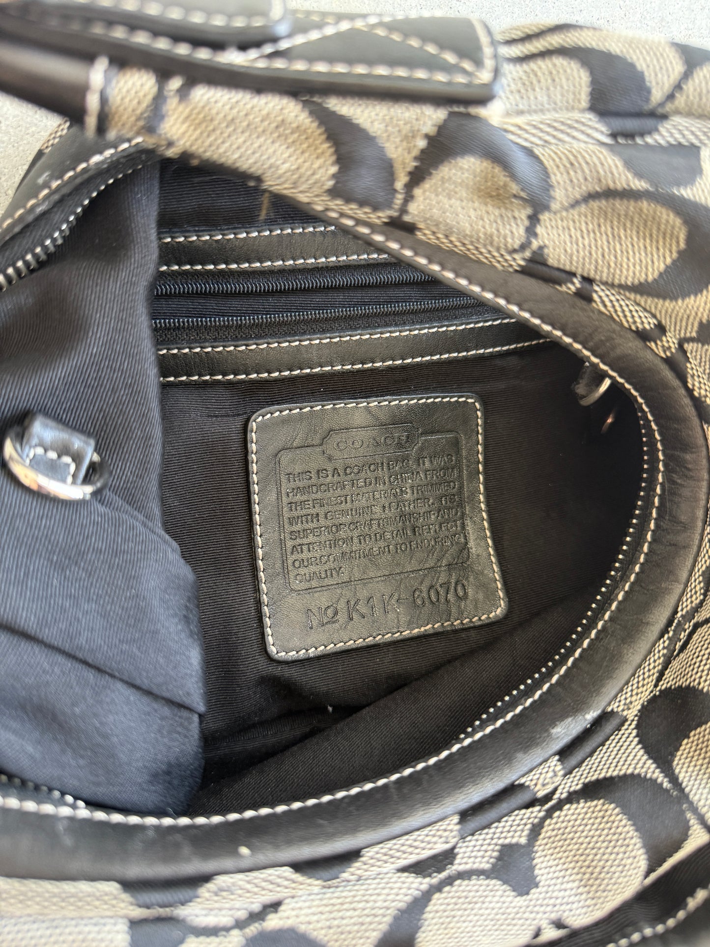 Coach Signature SoHo Hobo Shoulder Bag