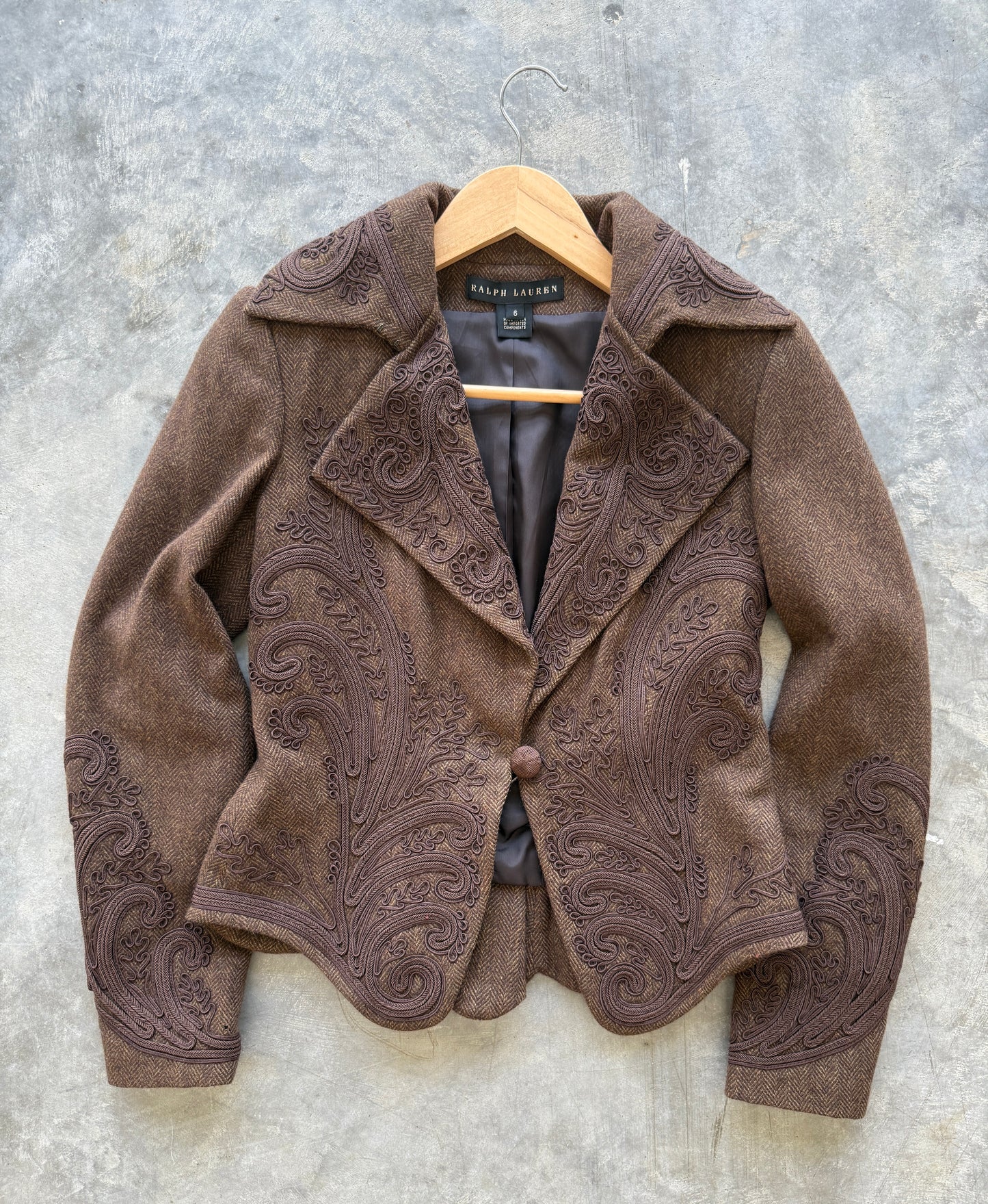 Ralph Lauren Lambswool Black Label Blazer - S