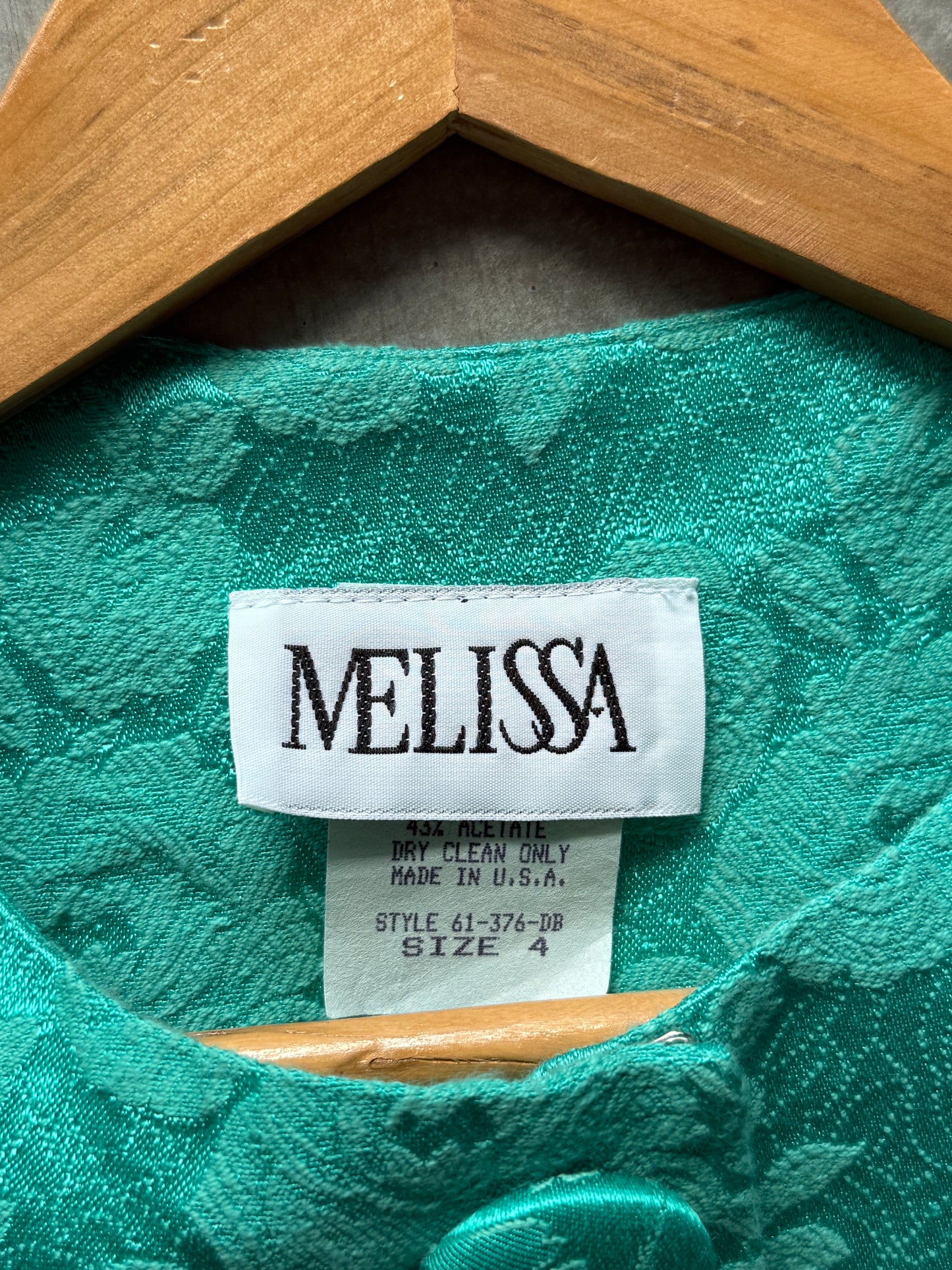 MELISSA Big Button Blouse - S