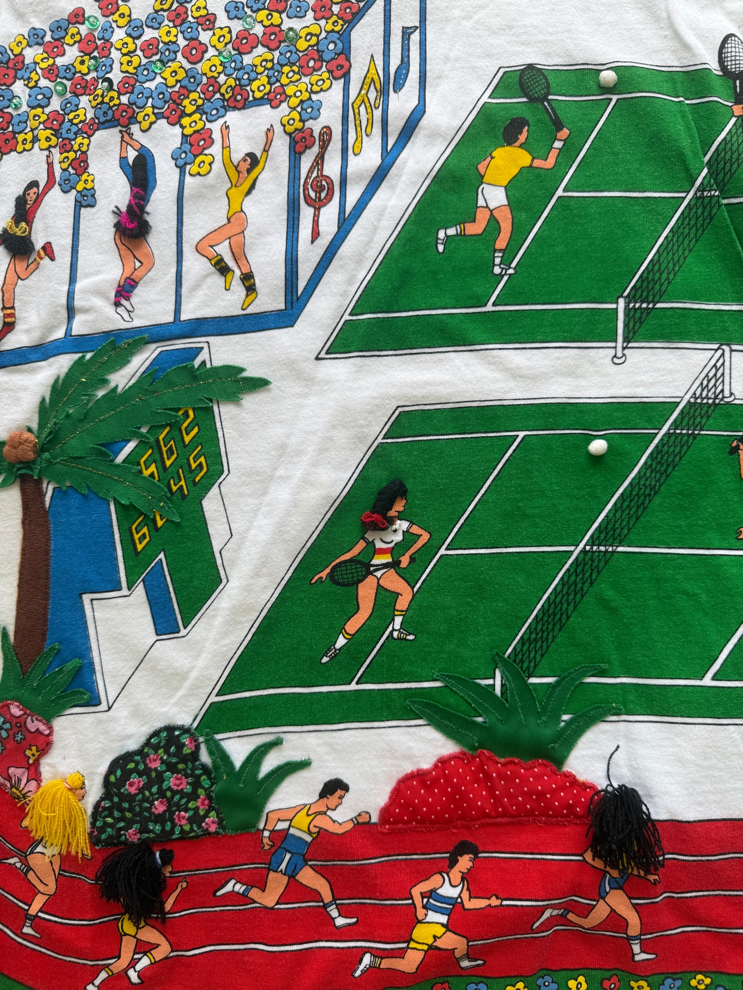 Tennis Summer Patchwork - L