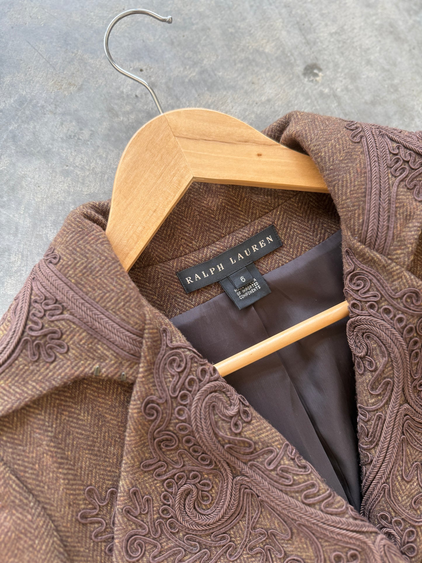 Ralph Lauren Lambswool Black Label Blazer - S