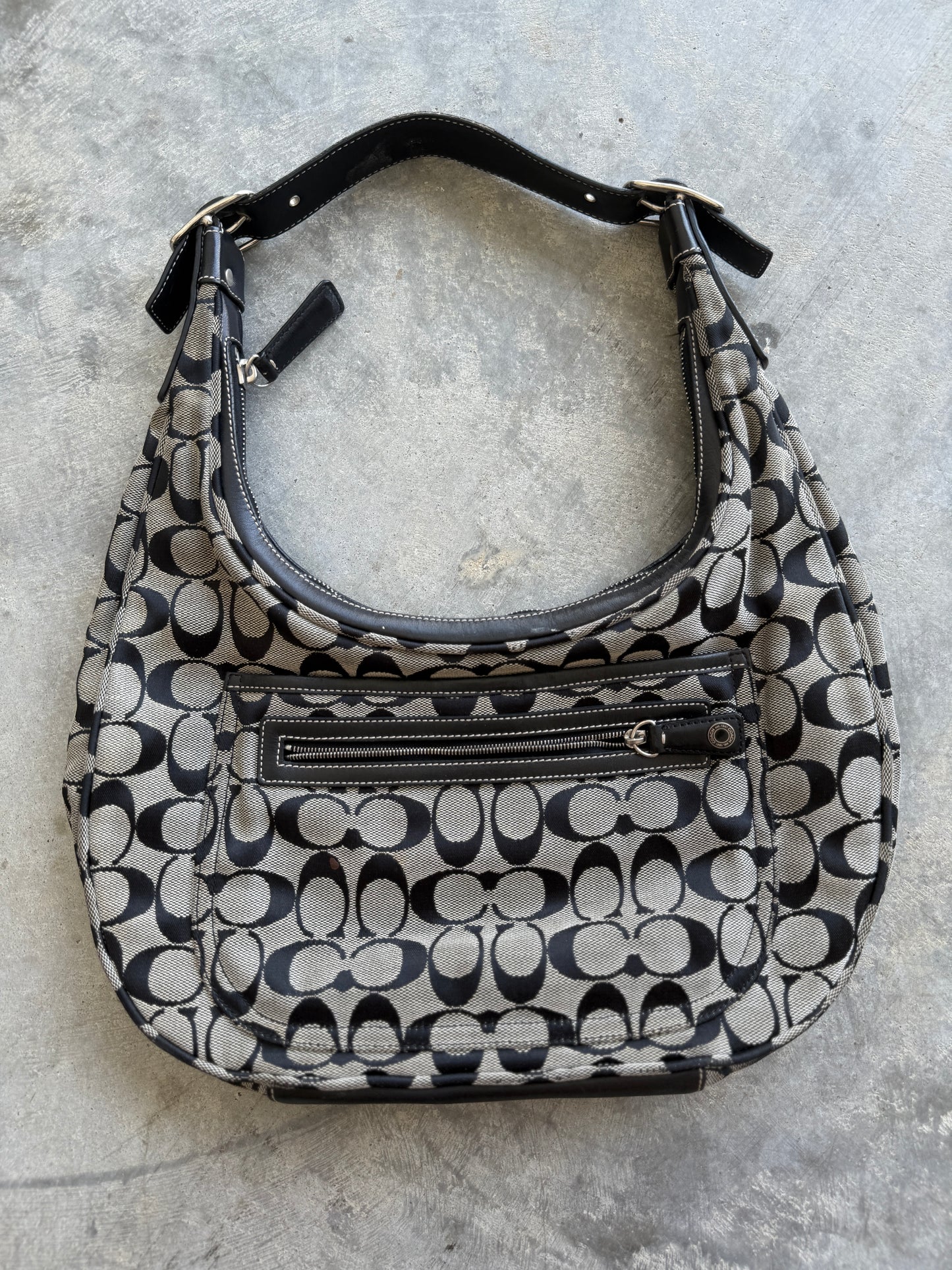 Coach Signature SoHo Hobo Shoulder Bag